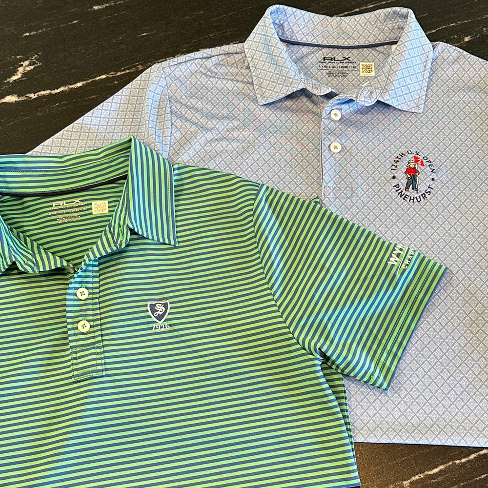 RLX Boy’s Pinehurst & Wyndham Golf Polo Bundle